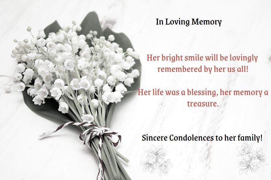 condolences